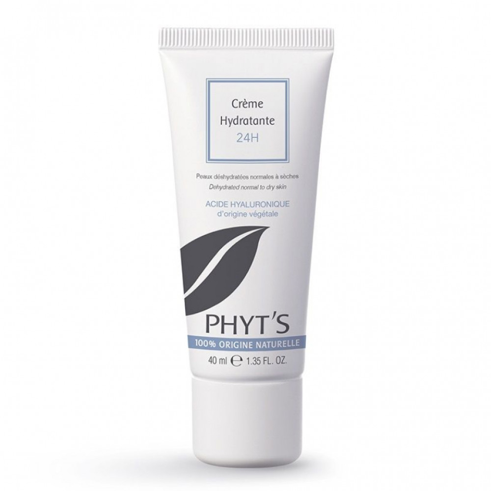 PHYT'S Crème Hydratante 24H Aqua Зволожуючий крем для нормальної та сухої шкіри, 40 g