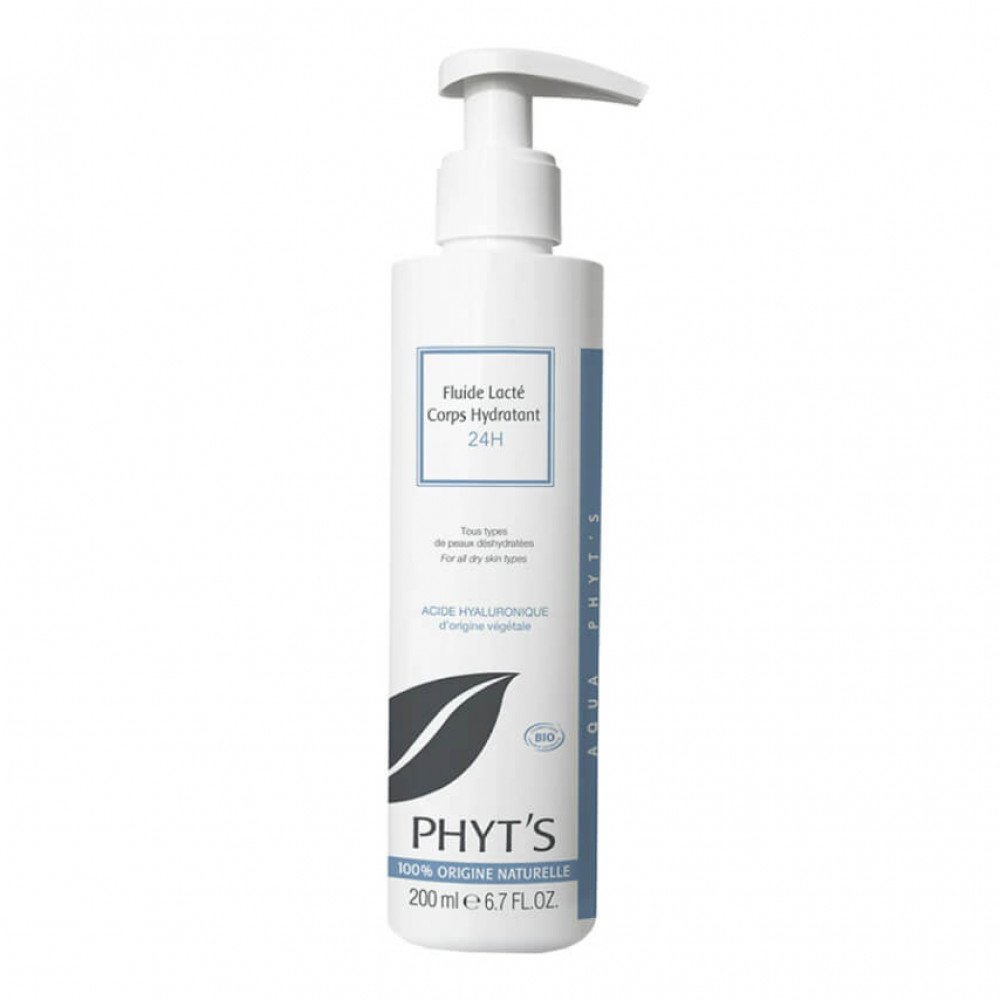 PHYT'S Fluide Lacté corps Hydratant 24H Зволожуюче молочко для тіла, 200 ml