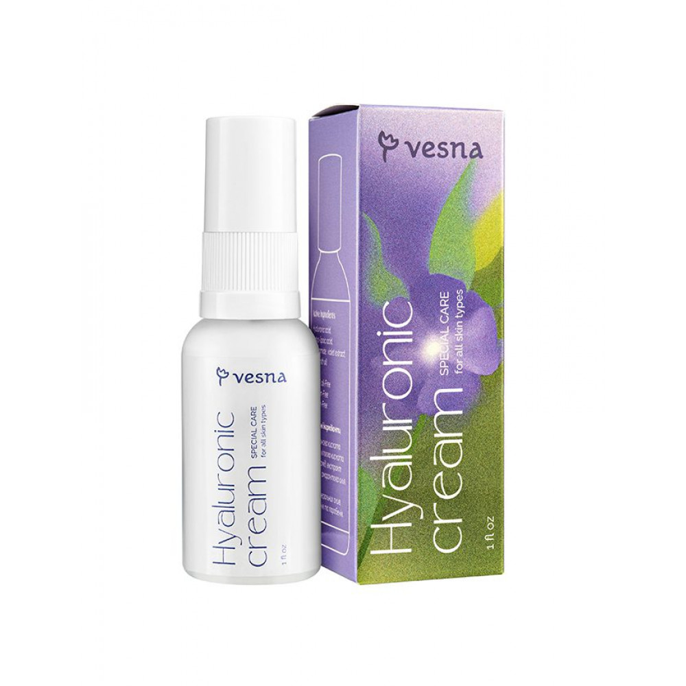 VESNA Крем з гіалуроновою кислотою для обличчя 30+, 30 ml