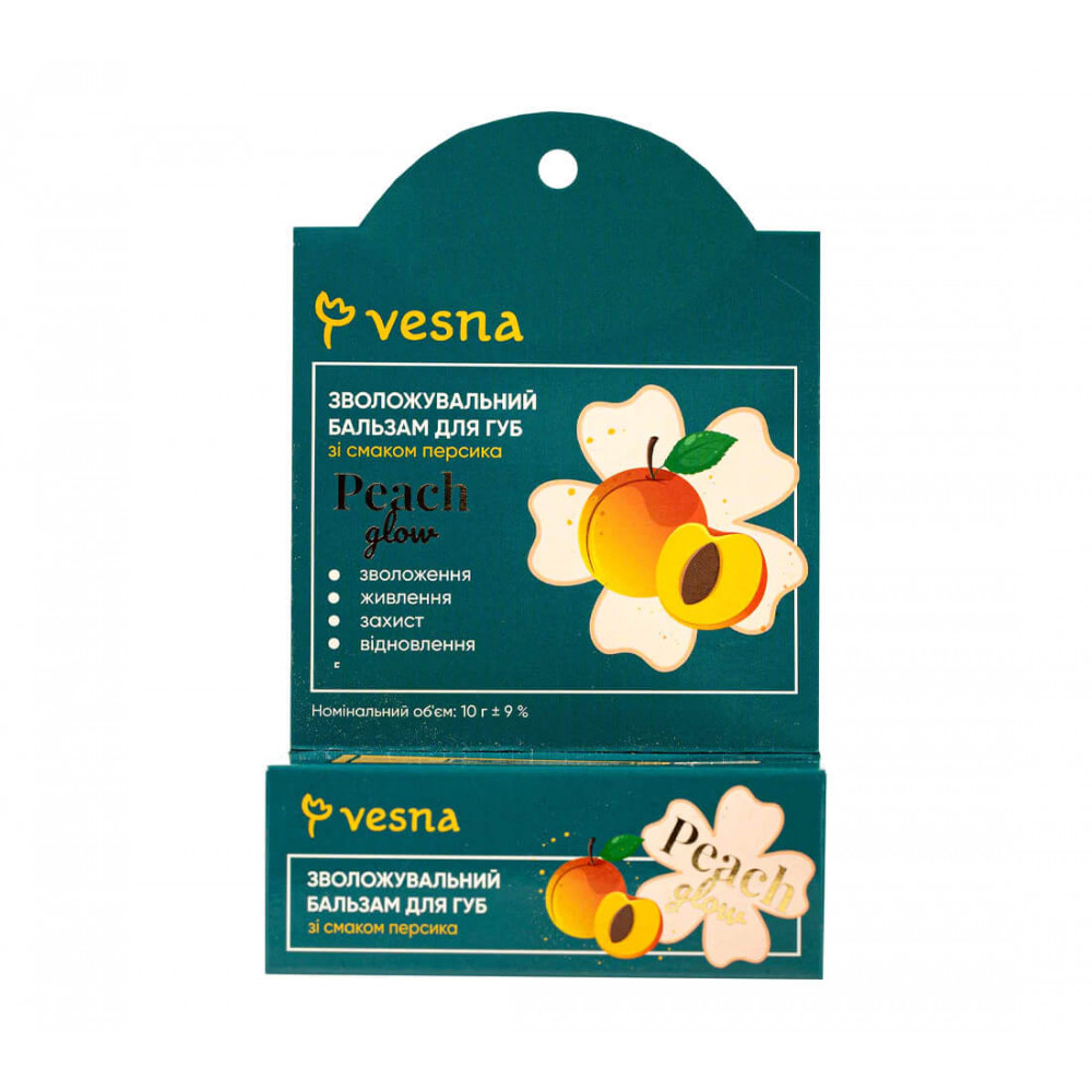 Vesna Бальзам для губ с персиком, 10 ml