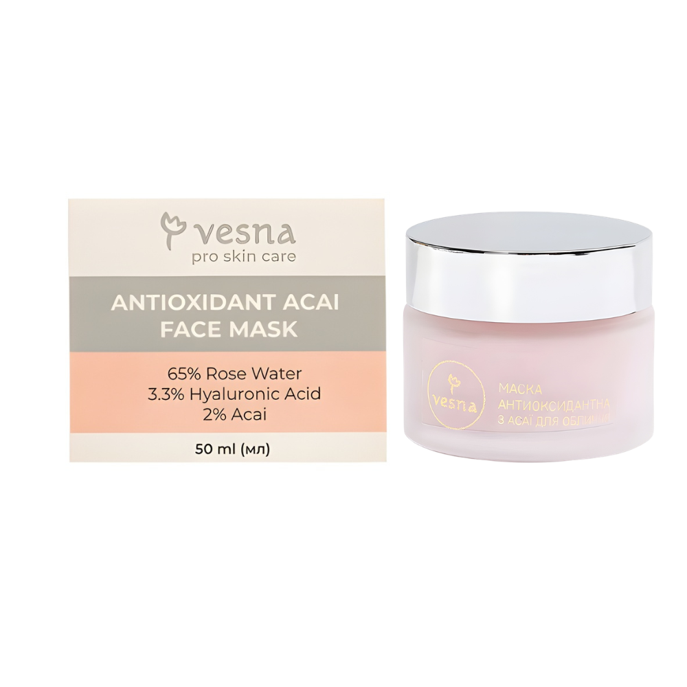 Vesna Маска Антиоксидантная с ягодами асаи, 50 ml