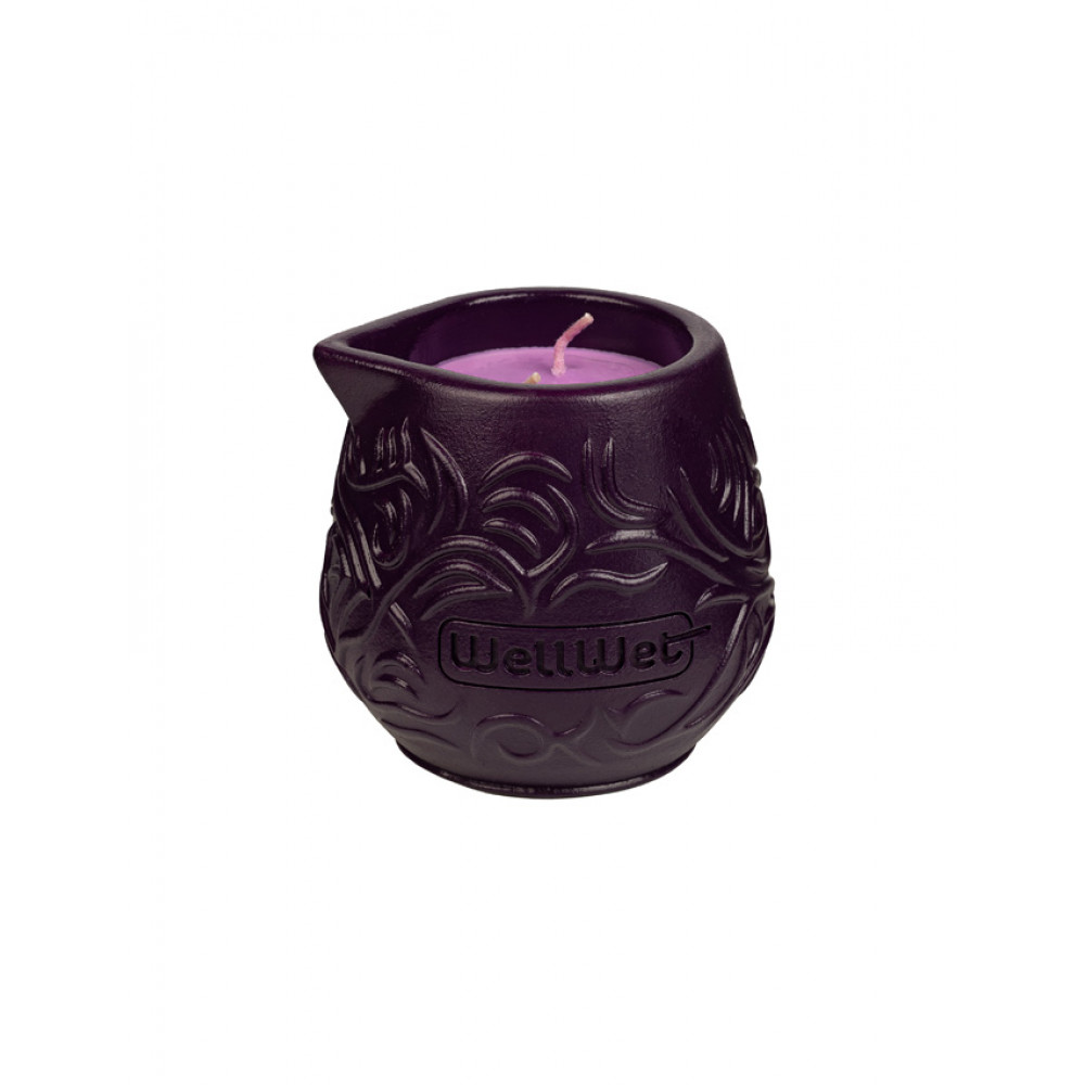 Vesna Массажная свеча WellWet с ароматом жасмина, 150 ml