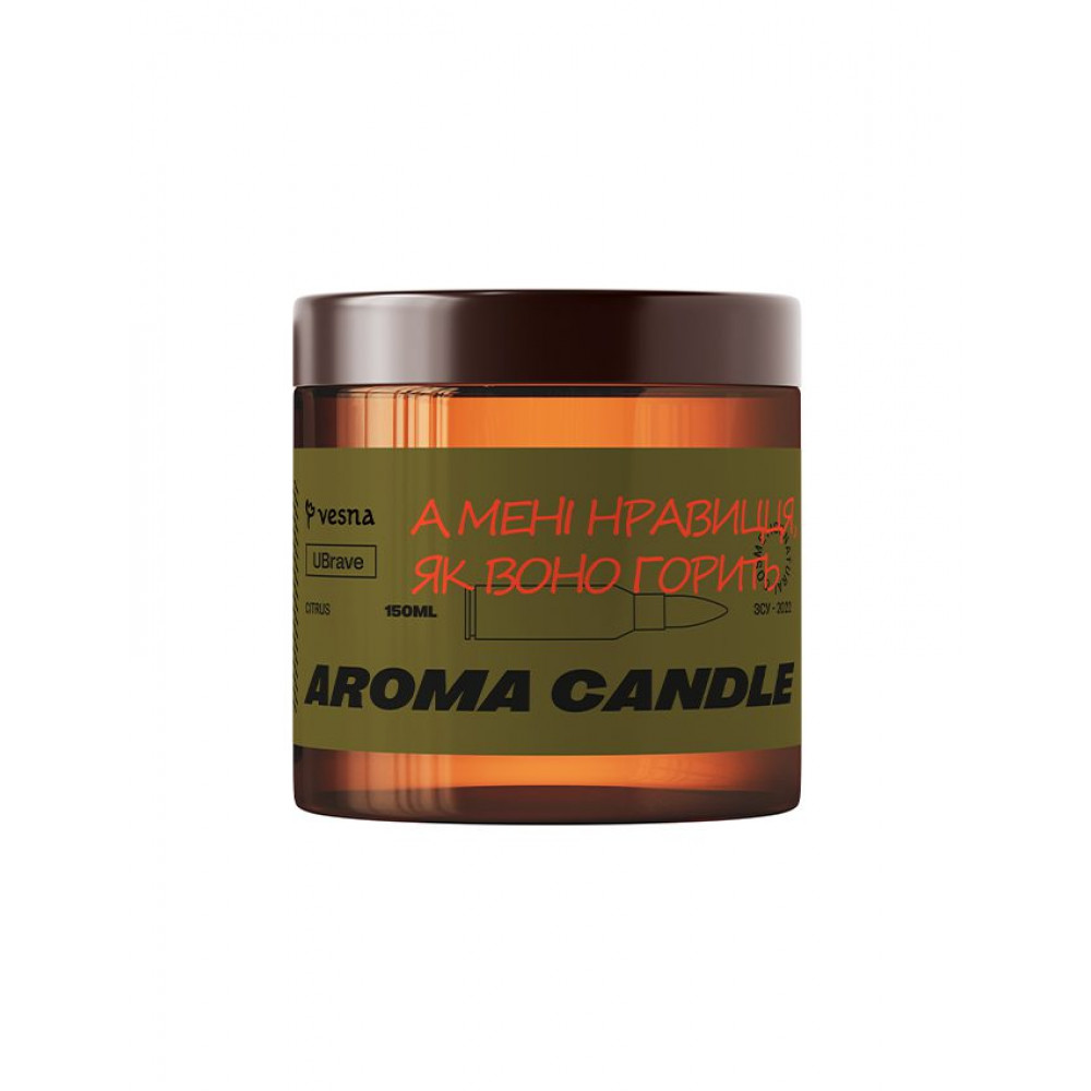 Vesna Арома-свеча "А Мне Нравица Как Оно Горит", 100 ml