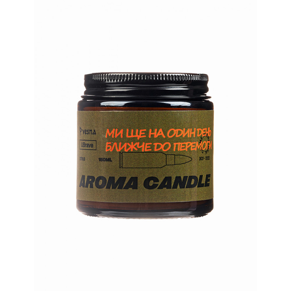 Vesna Арома свеча "Мы еще на один день ближе к победе", 100 ml