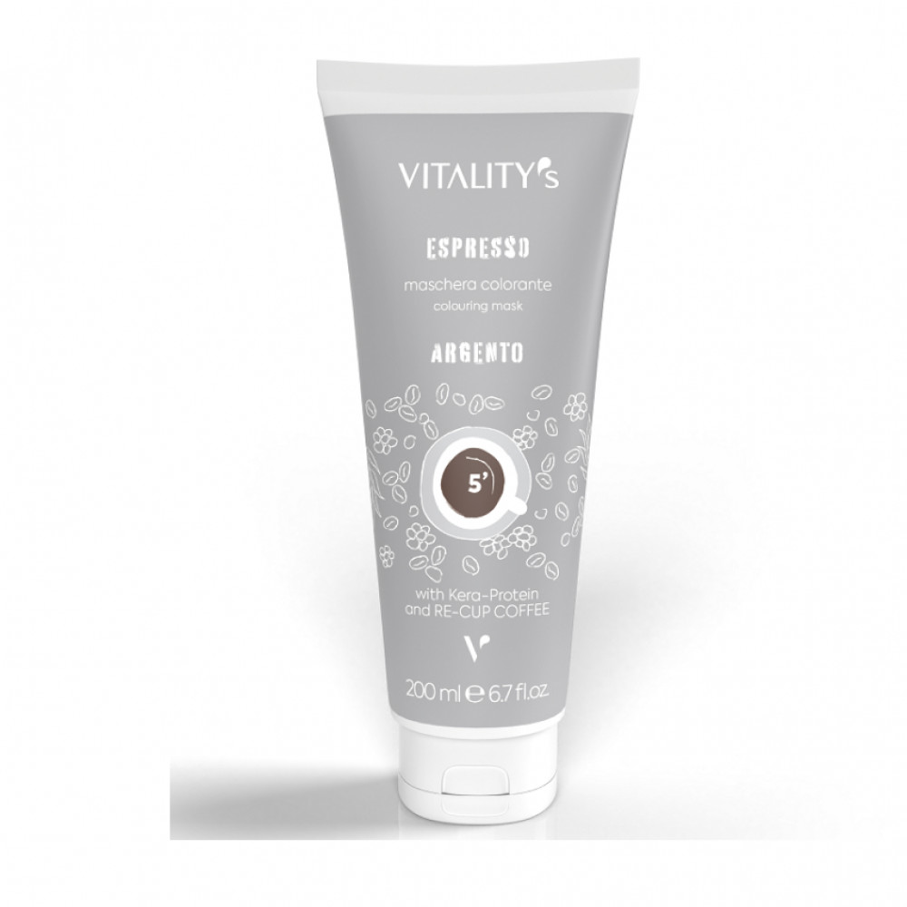 Vitality`s Espresso ArgentoTubo Бальзам відновлюючий з тонуючим ефектом Срібло, 200 ml