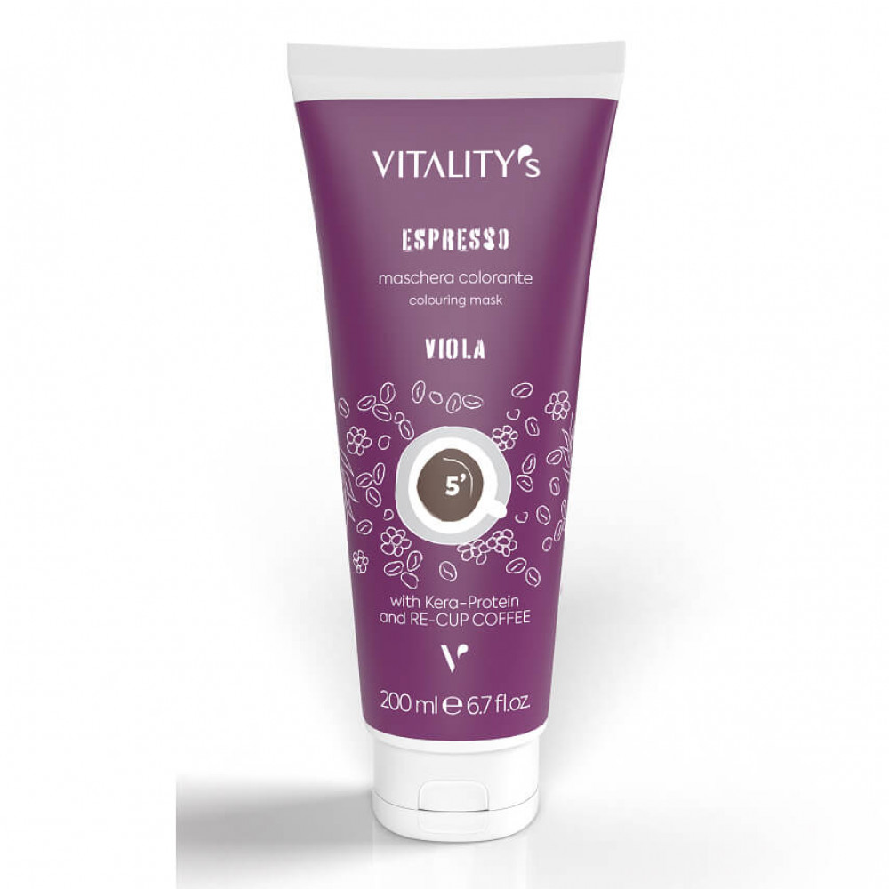 Vitality`s Espresso Viola Tubo Бальзам відновлюючий з тонуючим ефектом Фіолетовий, 200 ml