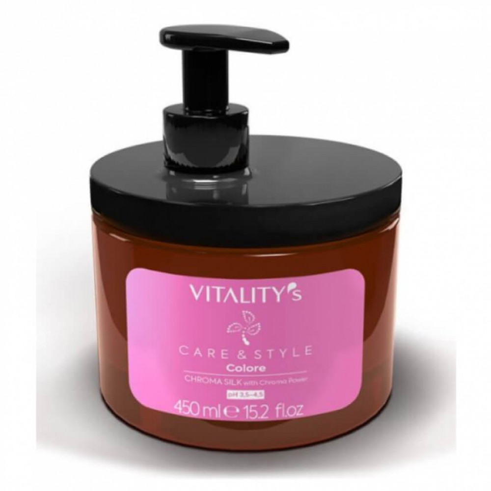 Vitality's Chroma Silk C&S Colore Гель маска для фарбованого волосся 450 ml