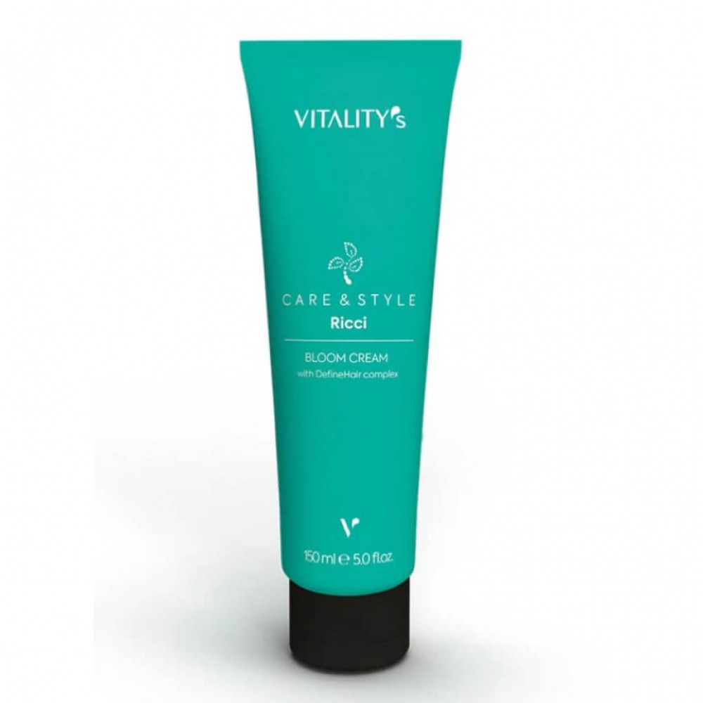 Vitality's C and S Ricci Bloom Cream Tubo Крем незмивний для кучерявого волосся 150 ml