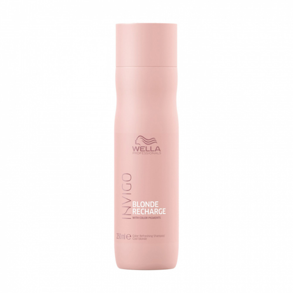 Wella Professionals Invigo Blonde Recharge Шампунь для збереження кольору блонд волосся, 250 ml