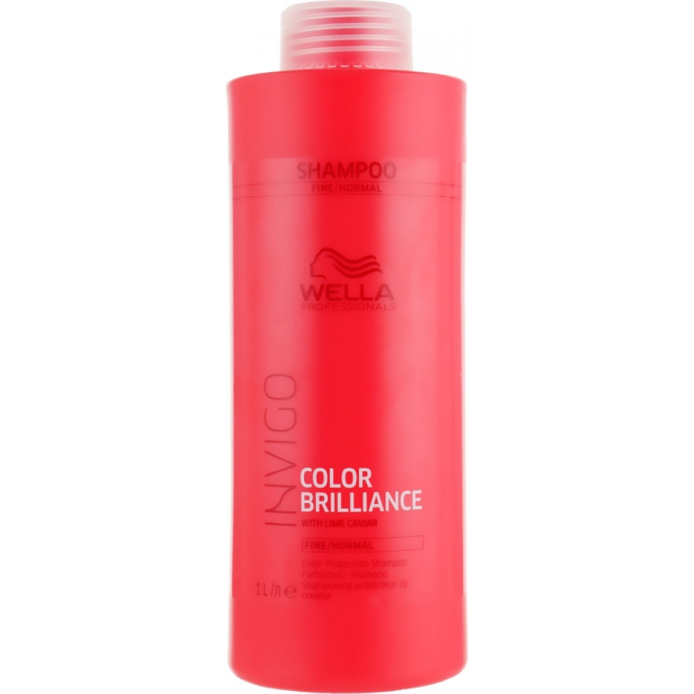 Wella Invigo Brilliance Shampoo for fine to normal hair Шампунь для тонких і нормальних фарбованого волосся 1000 ml