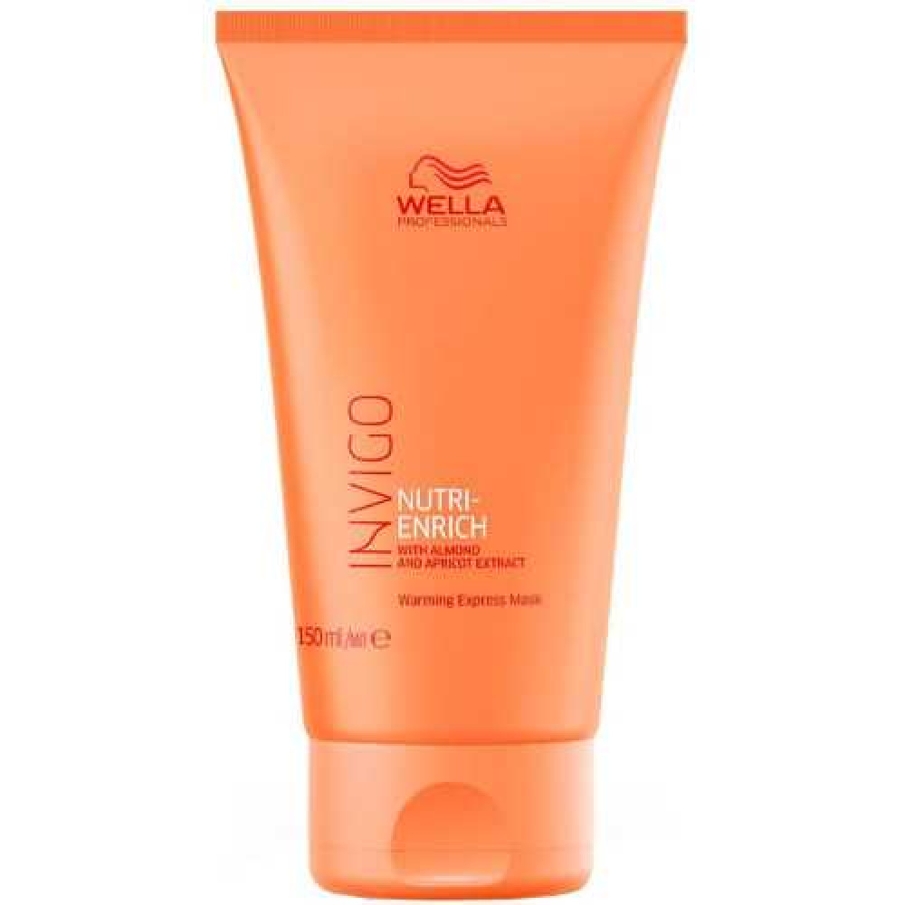  Wella Professionals Invigo Nutri-Enrich Warming Express Mask Термоактивная маска с экстрактом миндаля и абрикоса, 150 ml