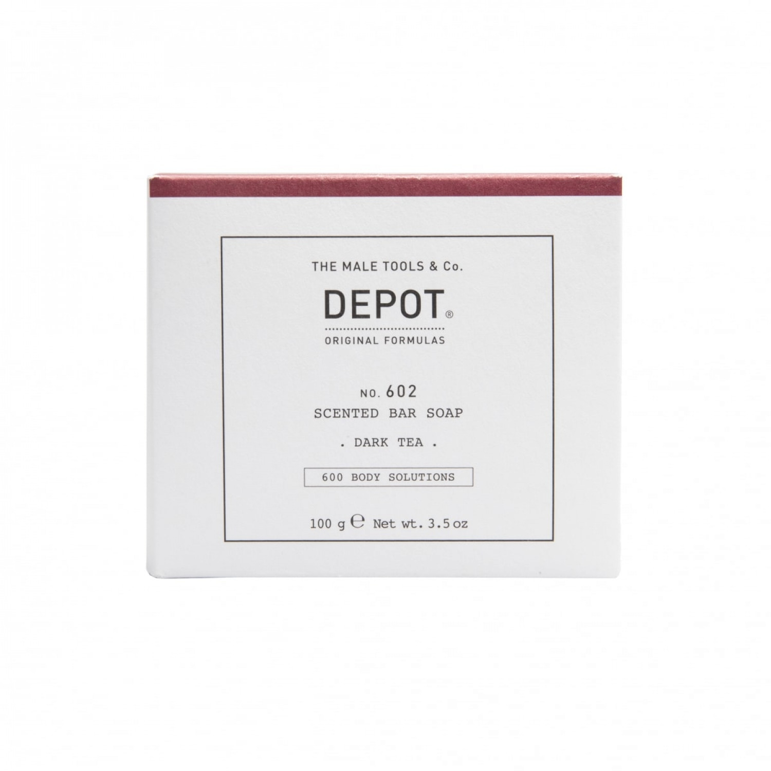 Depot 602 Мыло для тела "Черный чай", 100 g НФ-00015837