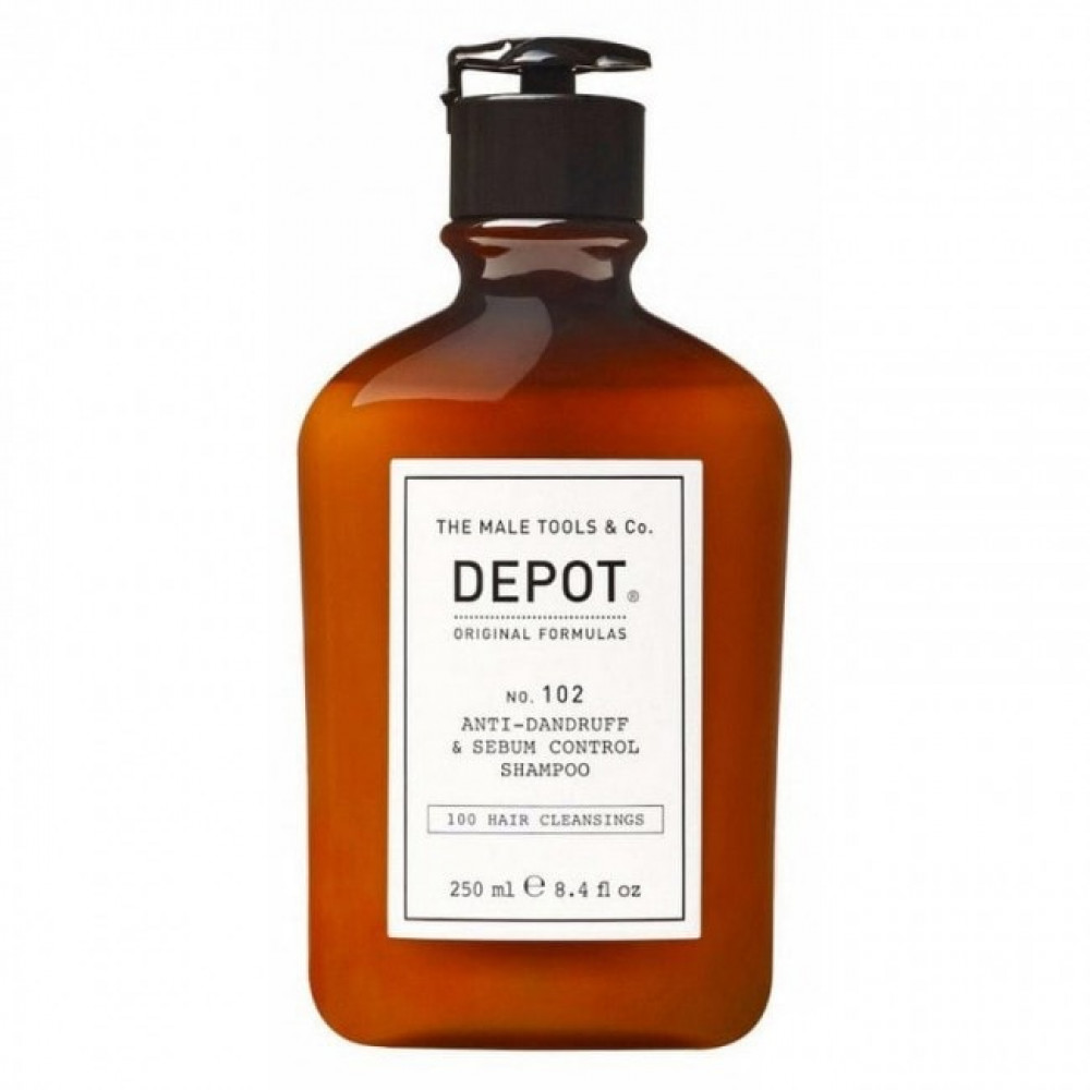 Depot №102 Шампунь проти лупи і для жирної шкіри голови, 250 ml