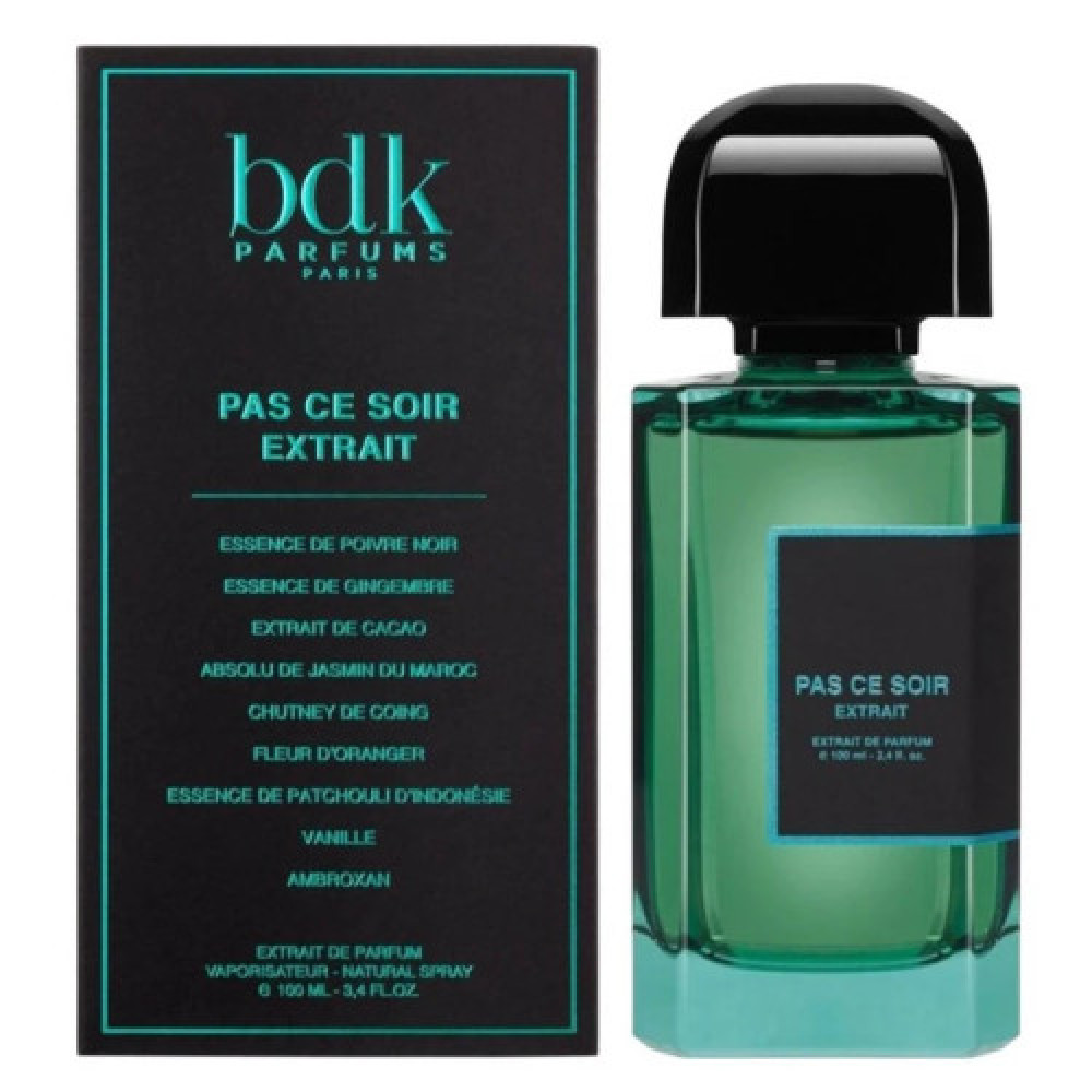 Духи BDK Parfums Pas Ce Soir Extrait для мужчин и женщин (оригинал) - parfum 100 ml