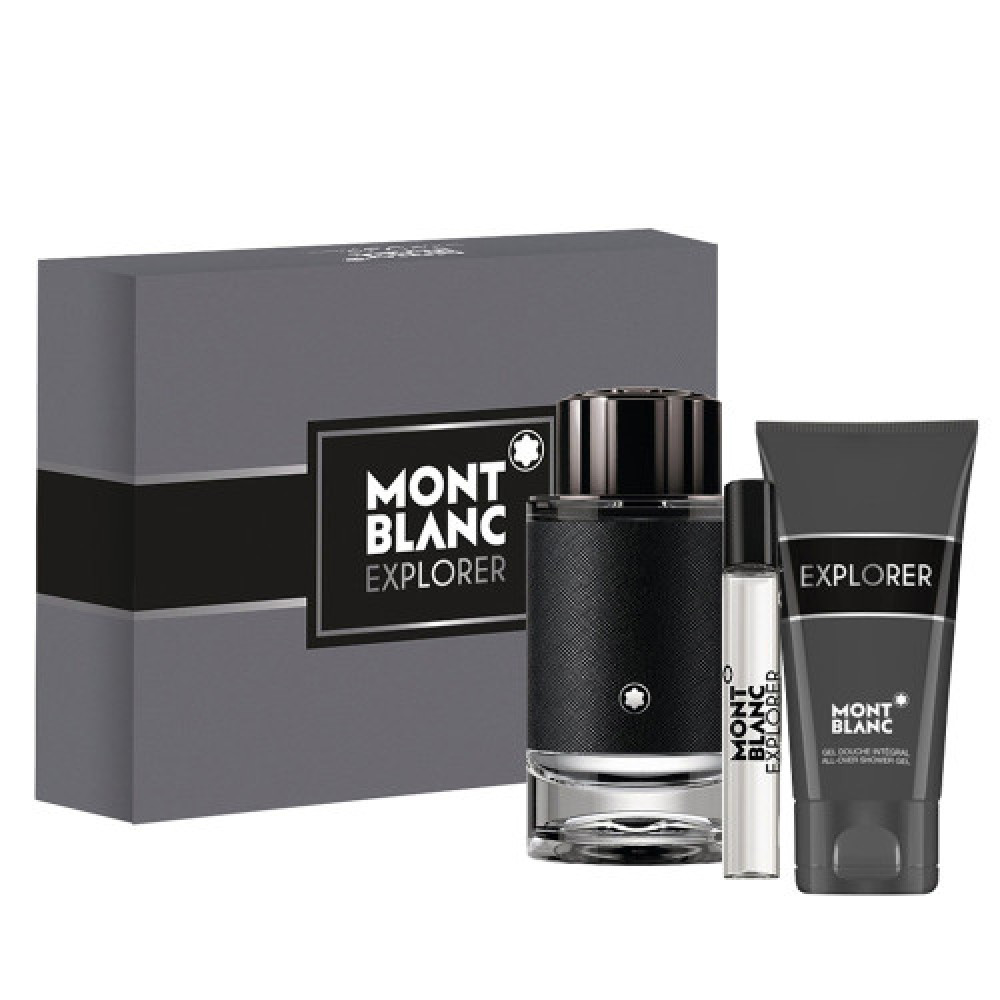 Набір Montblanc Explorer для чоловіків - set (edp 100 ml + edp 7.5 ml mini + sh/g 100 ml)