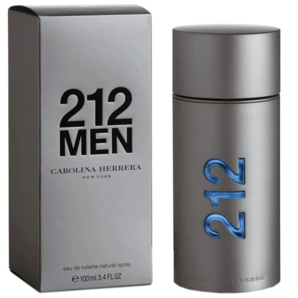 Туалетна вода Carolina Herrera 212 Men для чоловіків - edt 100 ml