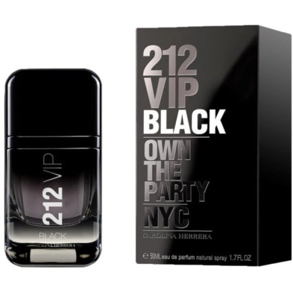 Парфюмированная вода Carolina Herrera 212 VIP Black для мужчин - edp 50 ml