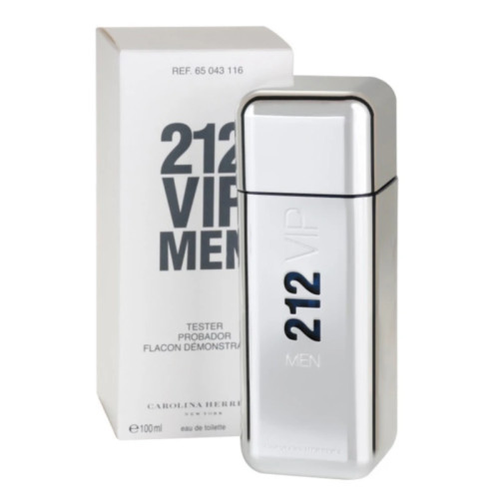 Туалетна вода Carolina Herrera 212 VIP Men для чоловіків - edt 100 ml tester