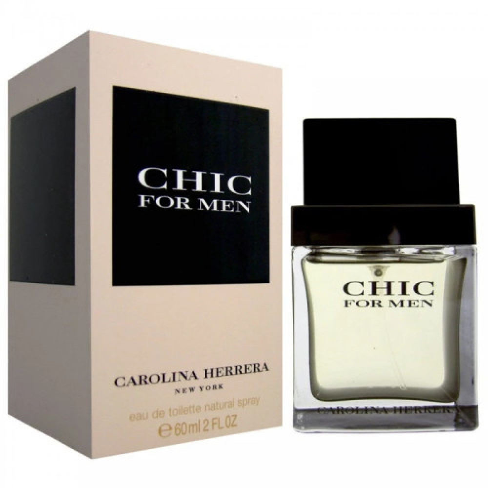 Туалетна вода Carolina Herrera Chic For Men для чоловіків - edt 60 ml
