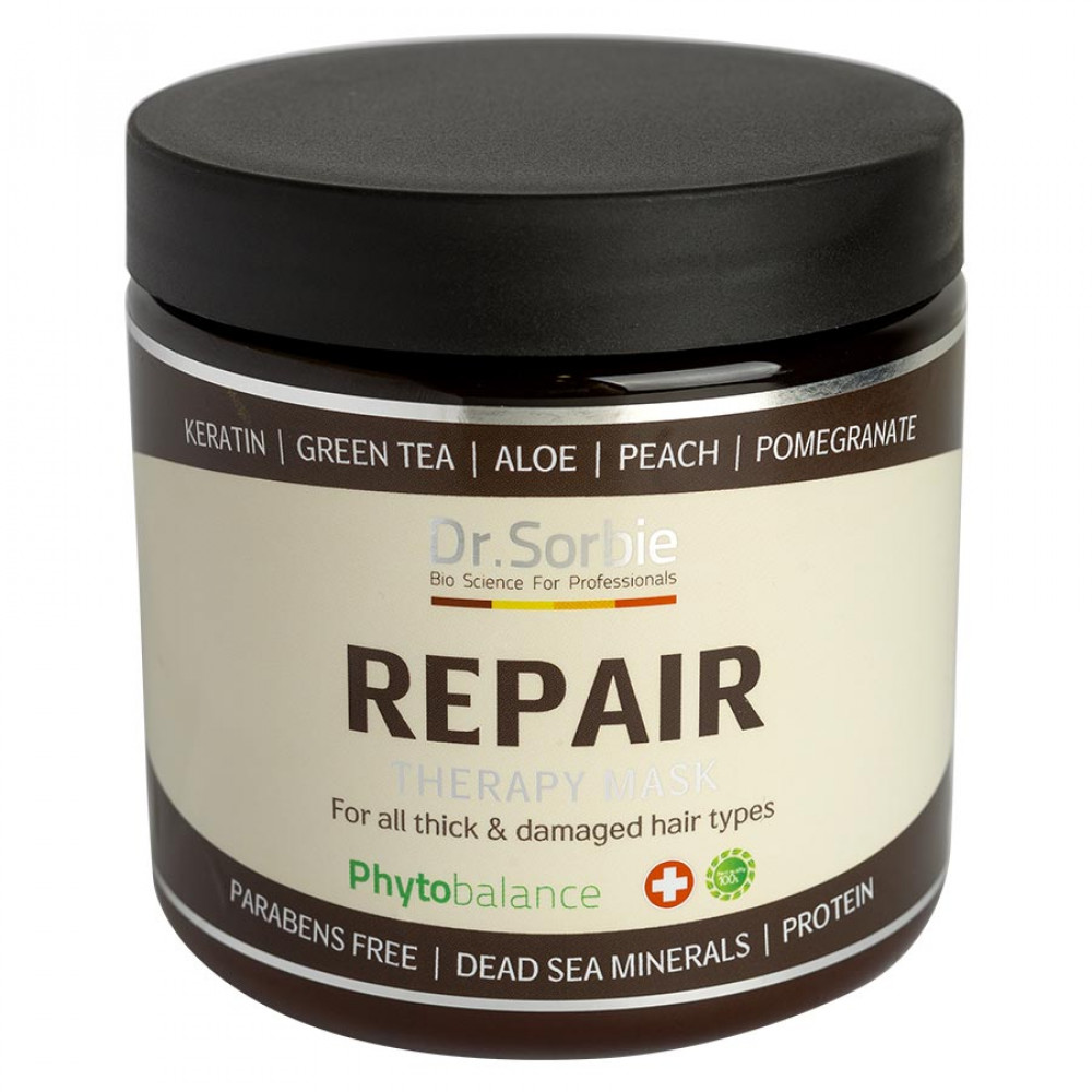 Dr.Ѕогbiе Repair - therapy mask Терапевтична відновлююча маска для волосся, 500 мл