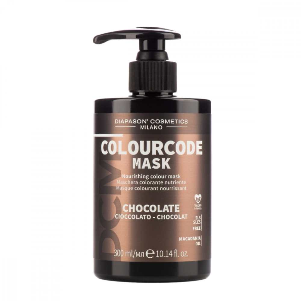 DCM Colourcode mask chocolate, Тонирующая маска шоколадная, 300 мл