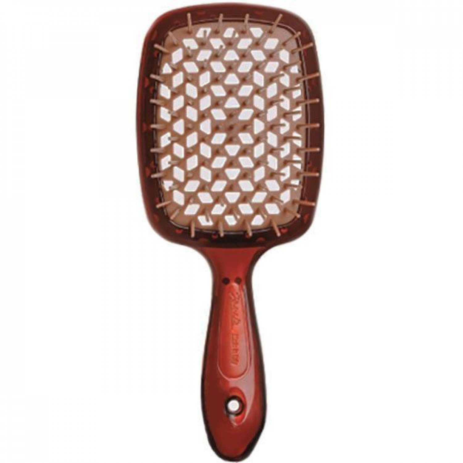 Janeke Superbrush SMALL коричнева з бежевим НФ-00029236