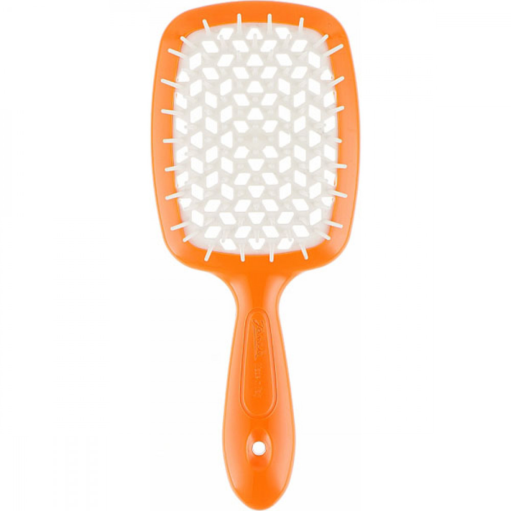 Janeke Superbrush оранжевый с белым
