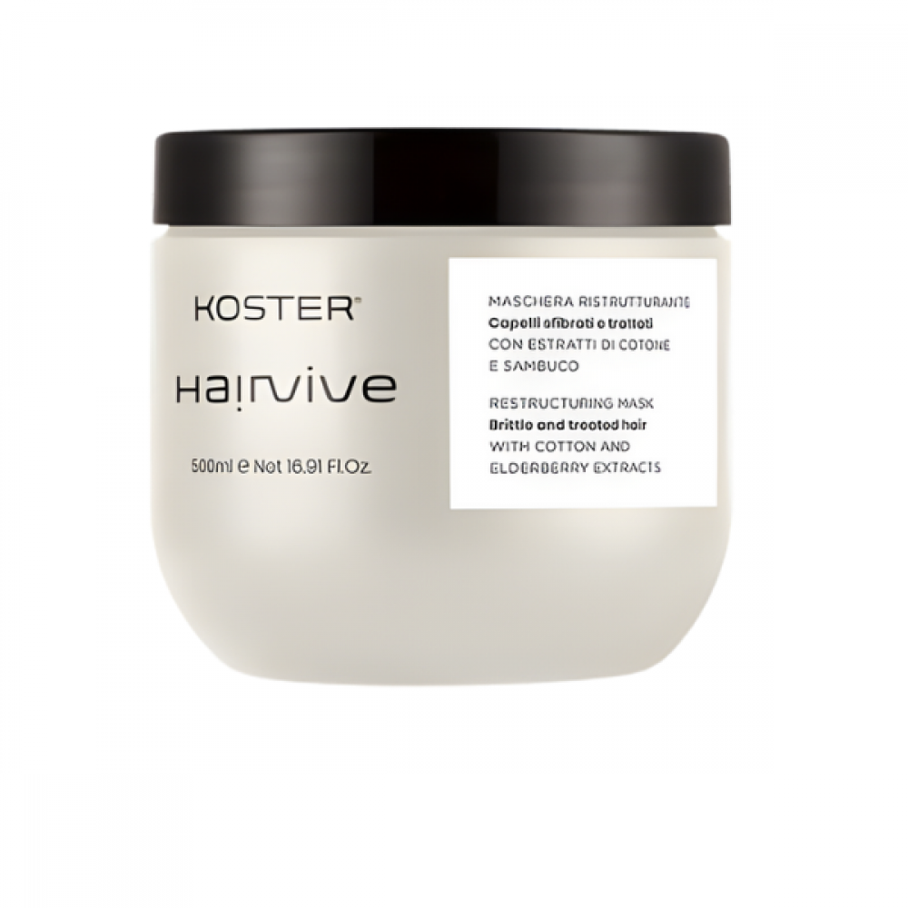 Koster Маска відновлююча з ефектом ламінування Hairvive, 500 ml