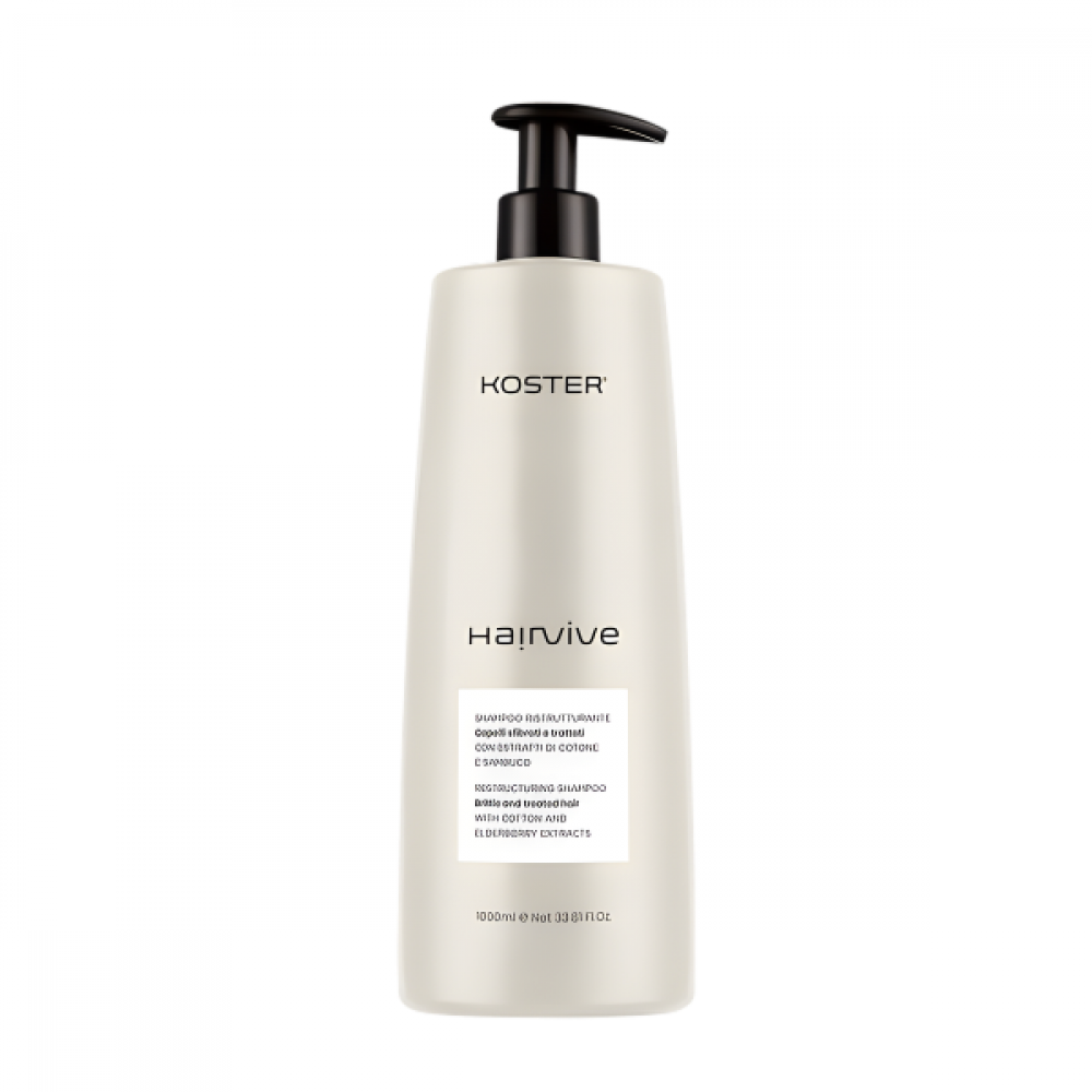 Koster Шампунь восстанавливающий с ламинированным эффектом Hairvive, 1000 ml