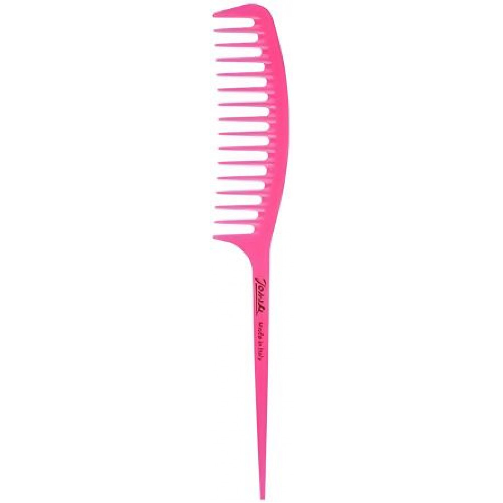 Janeke Расческа розовая с ручкой