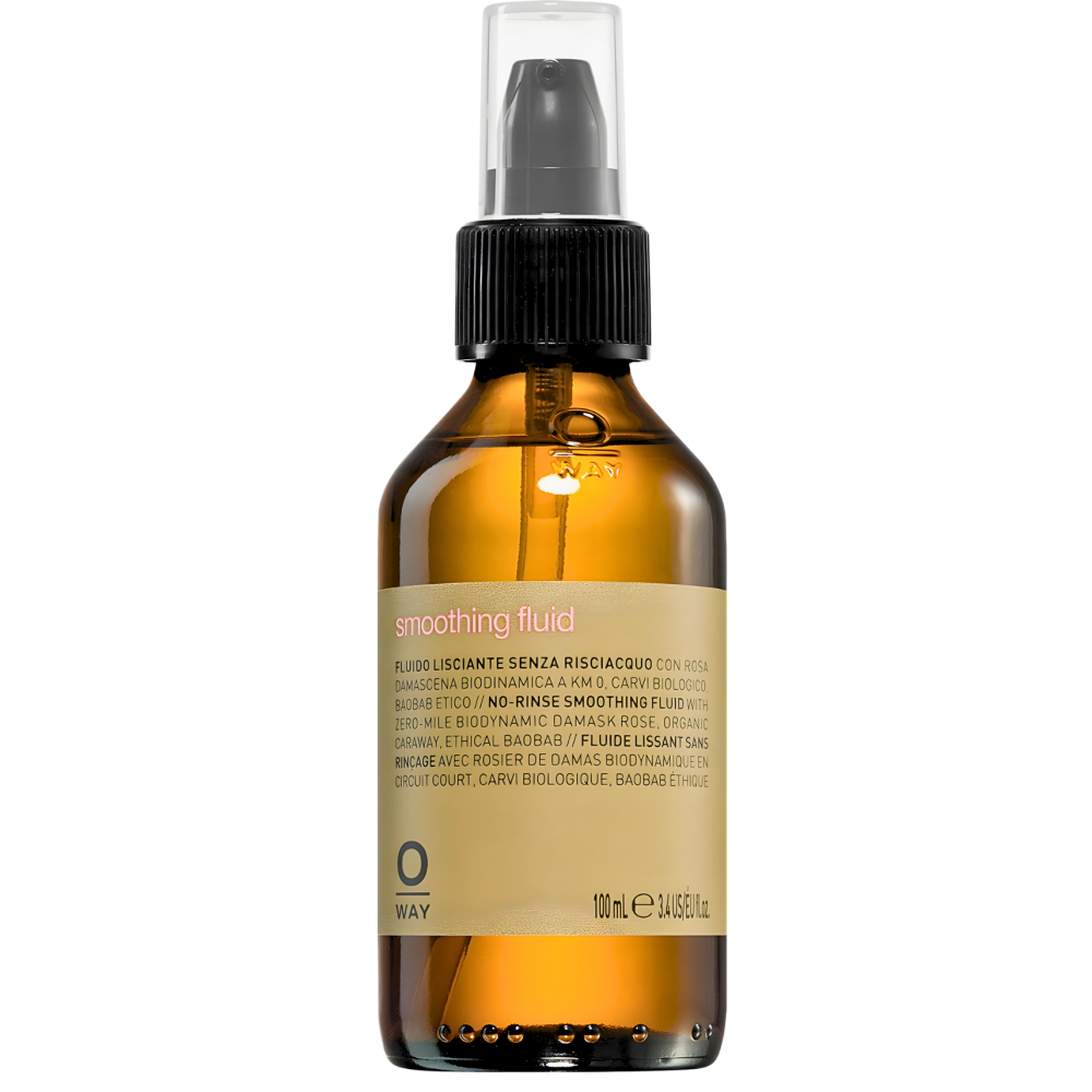 OWAY Smoothing Fluid Засіб для розгладження волосся, 100мл (скло)