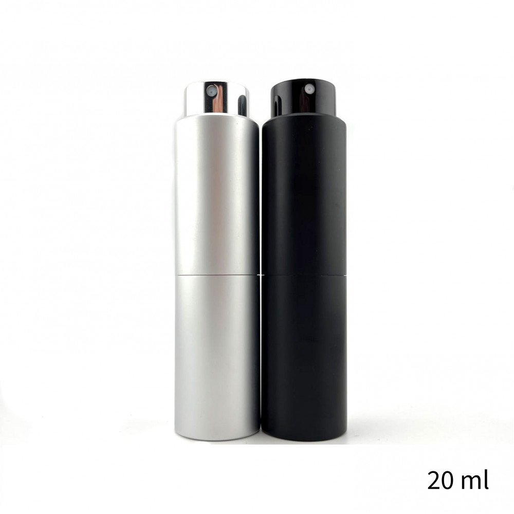Aтомайзер обертовий в метал.корпусі кольоровий, 20ml