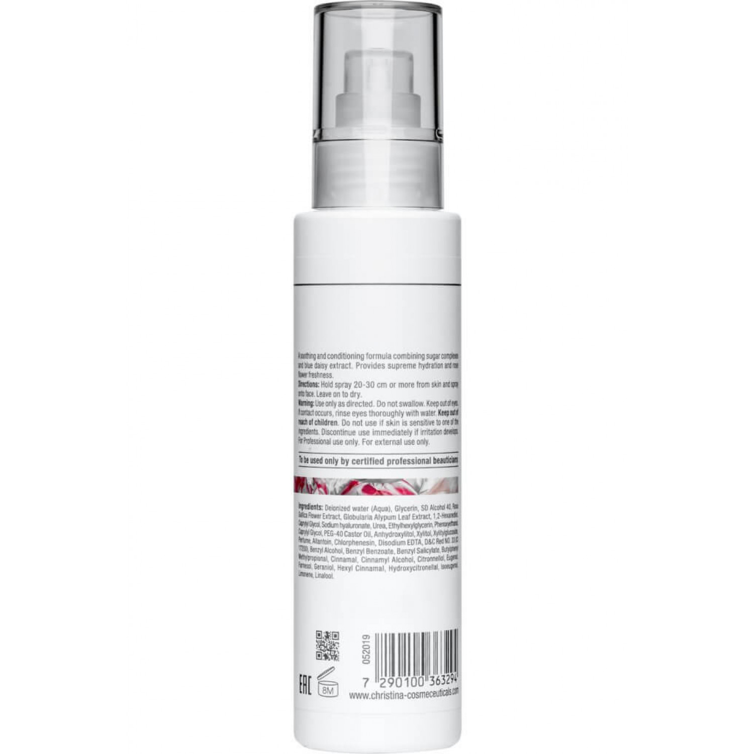 Christina Спрей с экстрактом розы Muse Rose Extract Splash, 150 ml НФ-00021043