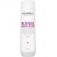 Goldwell Шампунь DSN Blondes&Highlights против желтизны для осветлённых волос, 250 мл