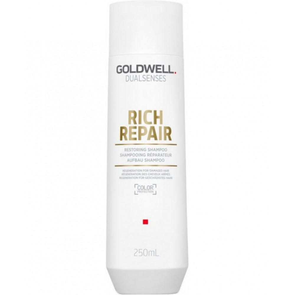 Goldwell Шампунь DSN Rich Repair для сухого та пошкодженого волосся, 250 мл