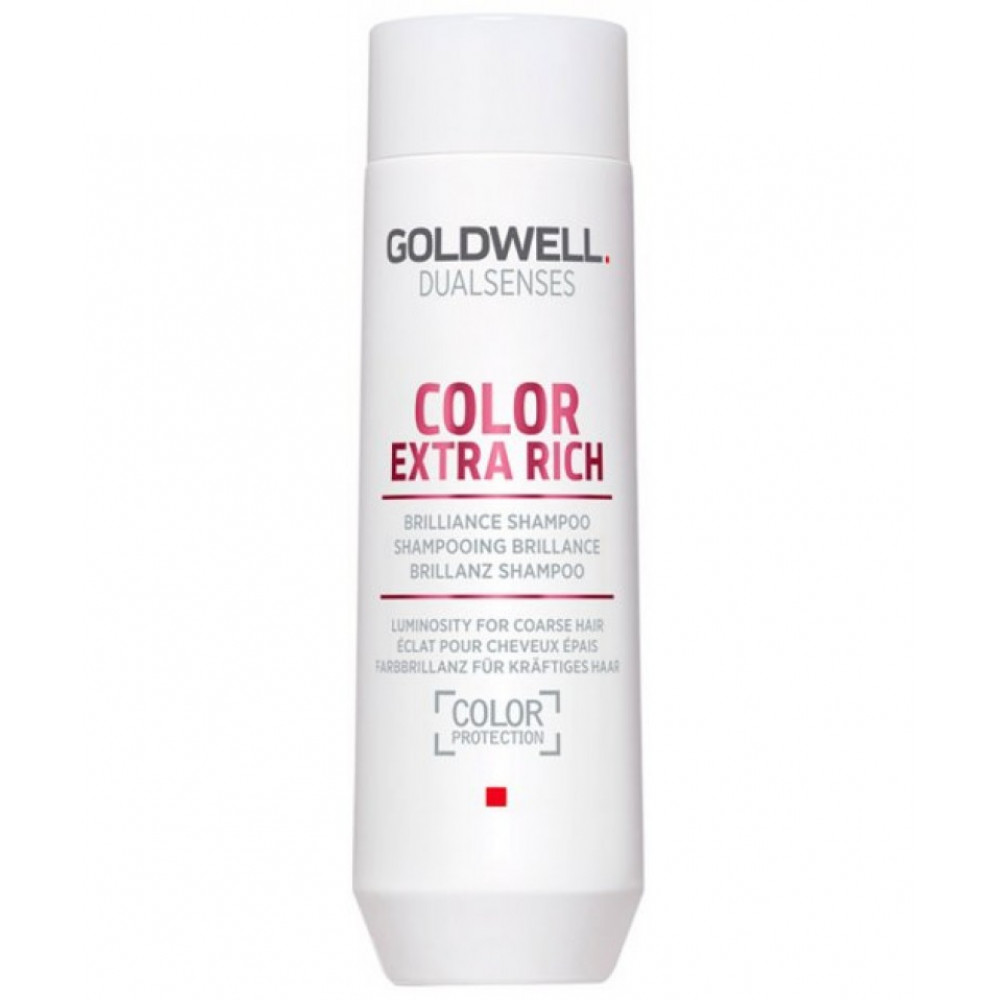 Goldwell Шампунь DSN Color Extra Rich для збереження кольору товстого та пористого волосся, 100 мл