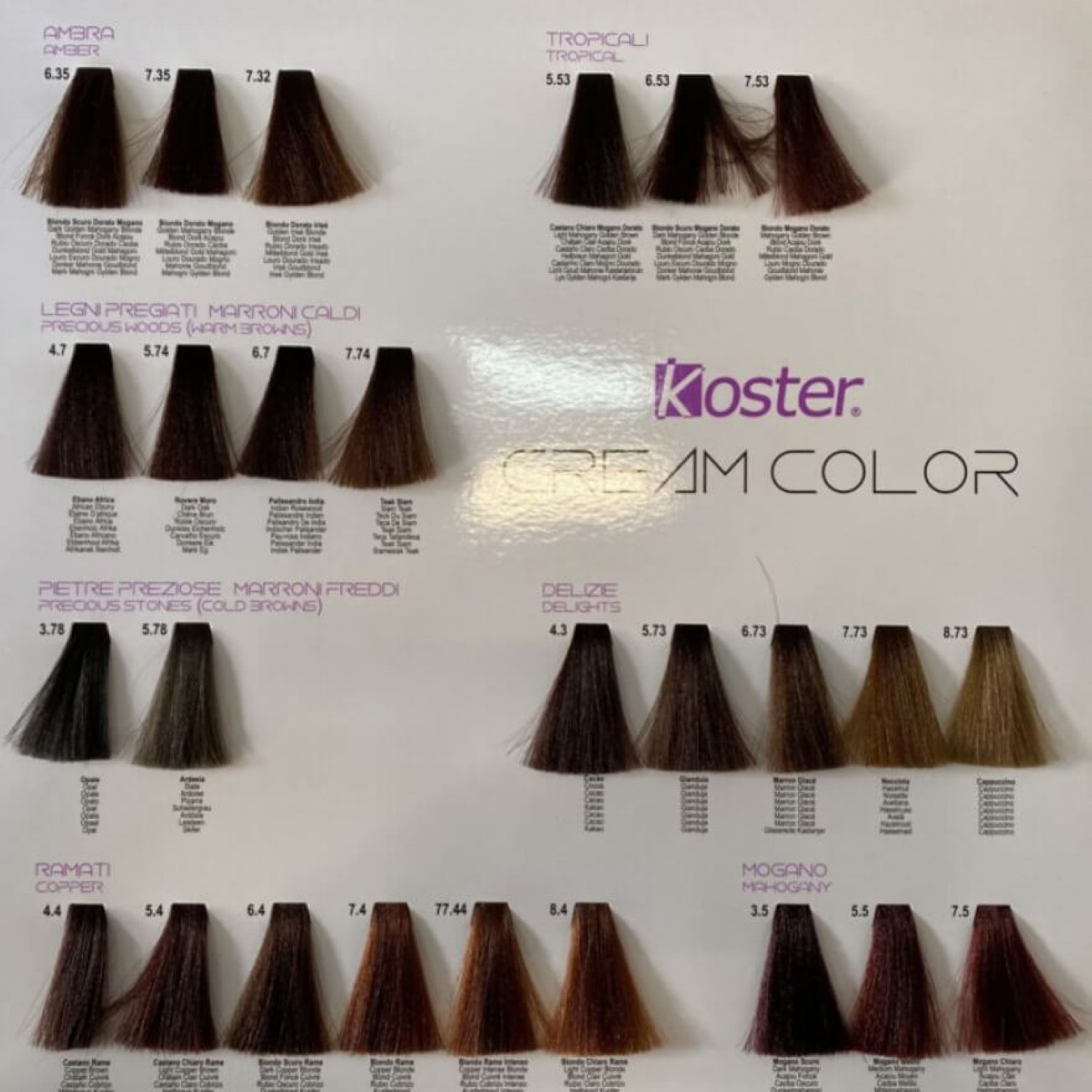 Крем-краска для волос Koster Cream Color 5.34 100мл НФ-00024400