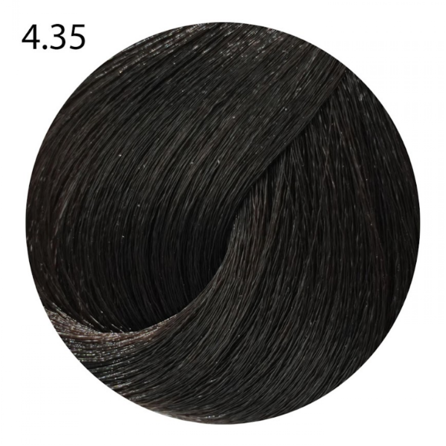 FarmaVita Life Color Plus краска для волос с экстрактом Бразильского ореха 4.35 каштановый шоколадный 100 мл 8022033007490