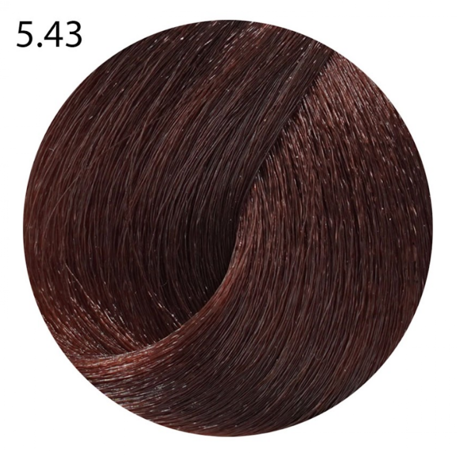 FarmaVita Life Color Plus краска для волос с экстрактом Бразильского ореха 5.43 светло-каштановый золотисто-медный 100 мл 8022033007735