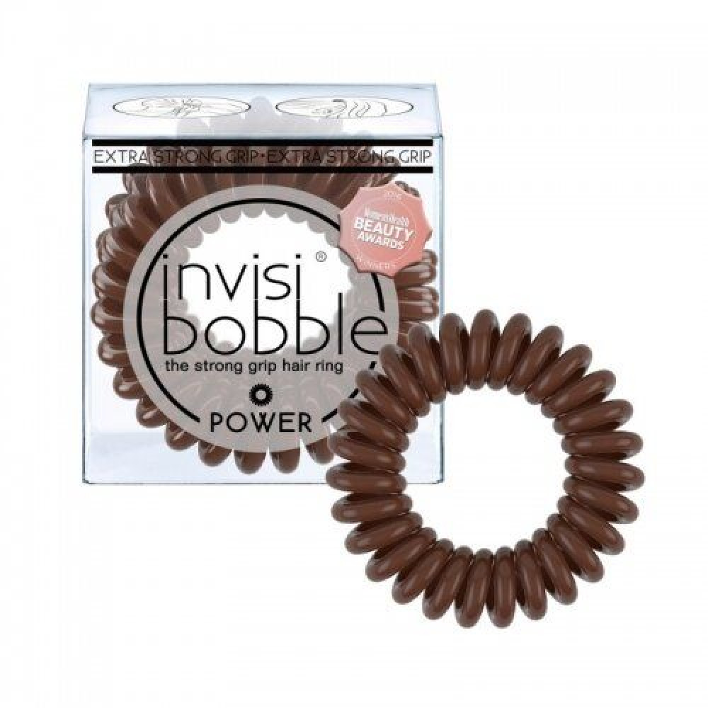 Резинка-браслет для волос invisibobble POWER Pretzel Brown