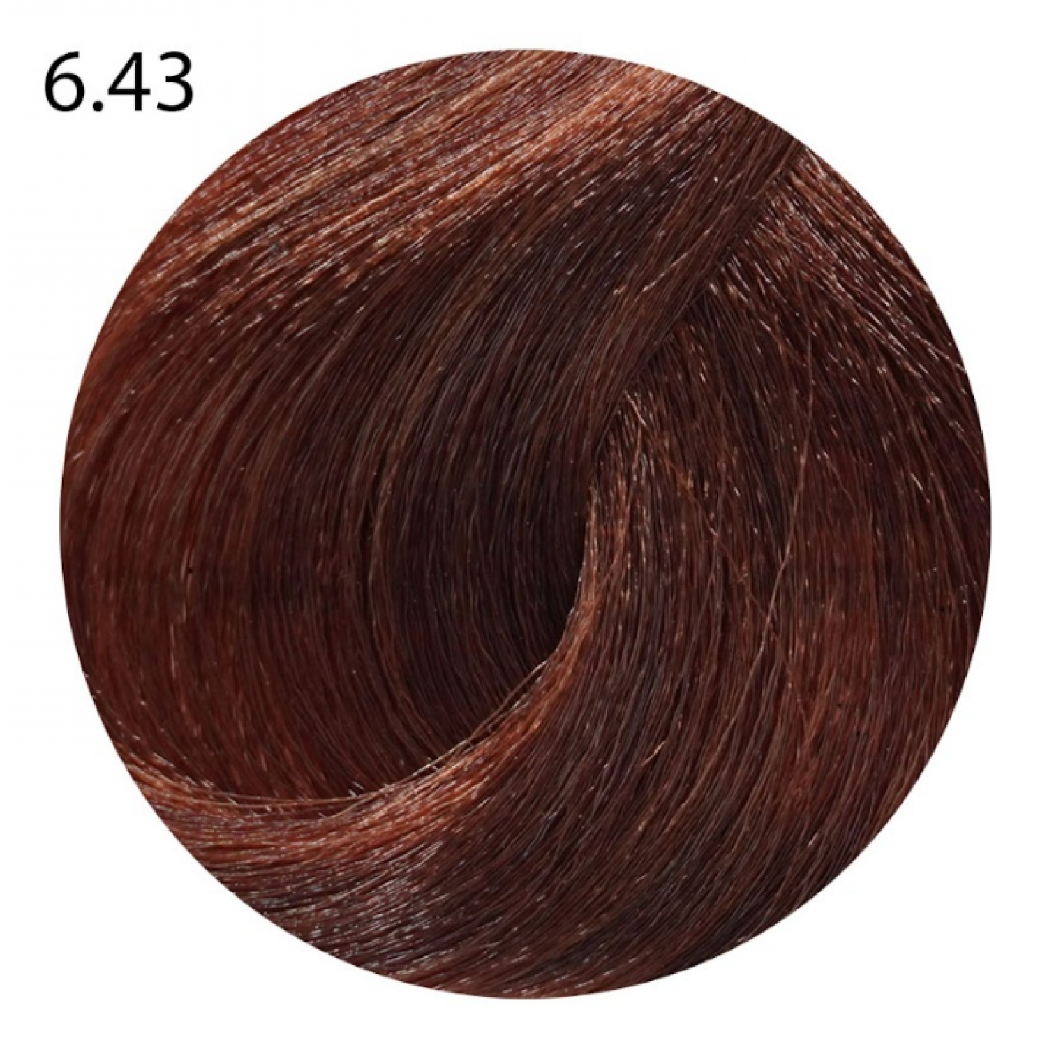 FarmaVita Life Color Plus краска для волос с экстрактом Бразильского ореха 6.43 темный блондин золотисто-медный 100 мл НФ-00028751