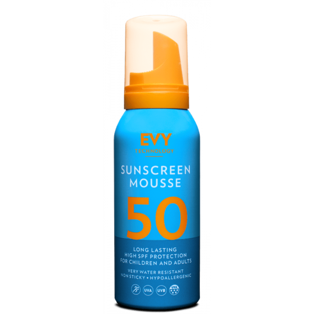 Сонцезахисний мус EVY Technology Sunscreen mousse SPF 50, 100 мл