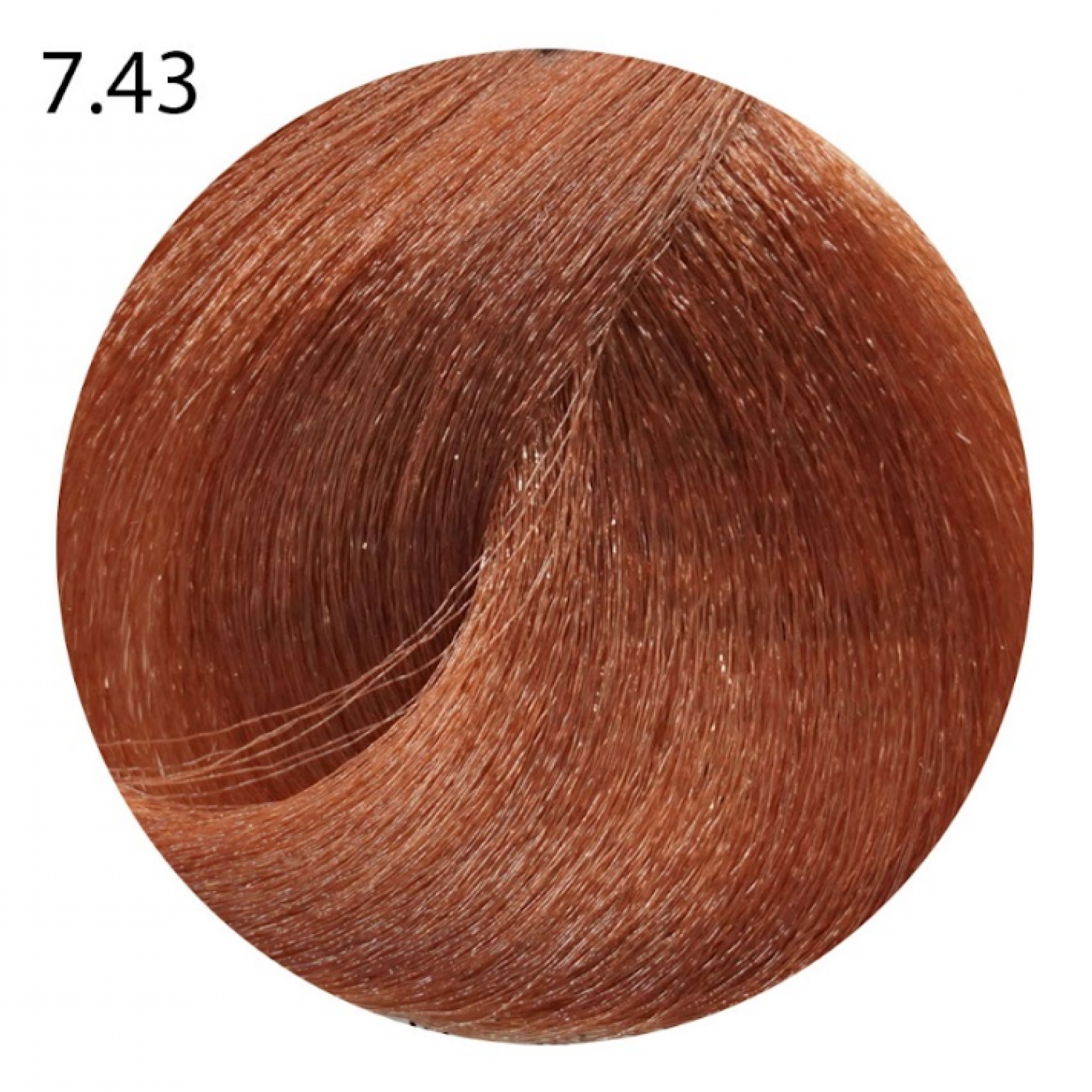 FarmaVita Life Color Plus краска для волос с экстрактом Бразильского орех 7.43 блондин золотисто-медный 100 мл НФ-00028775