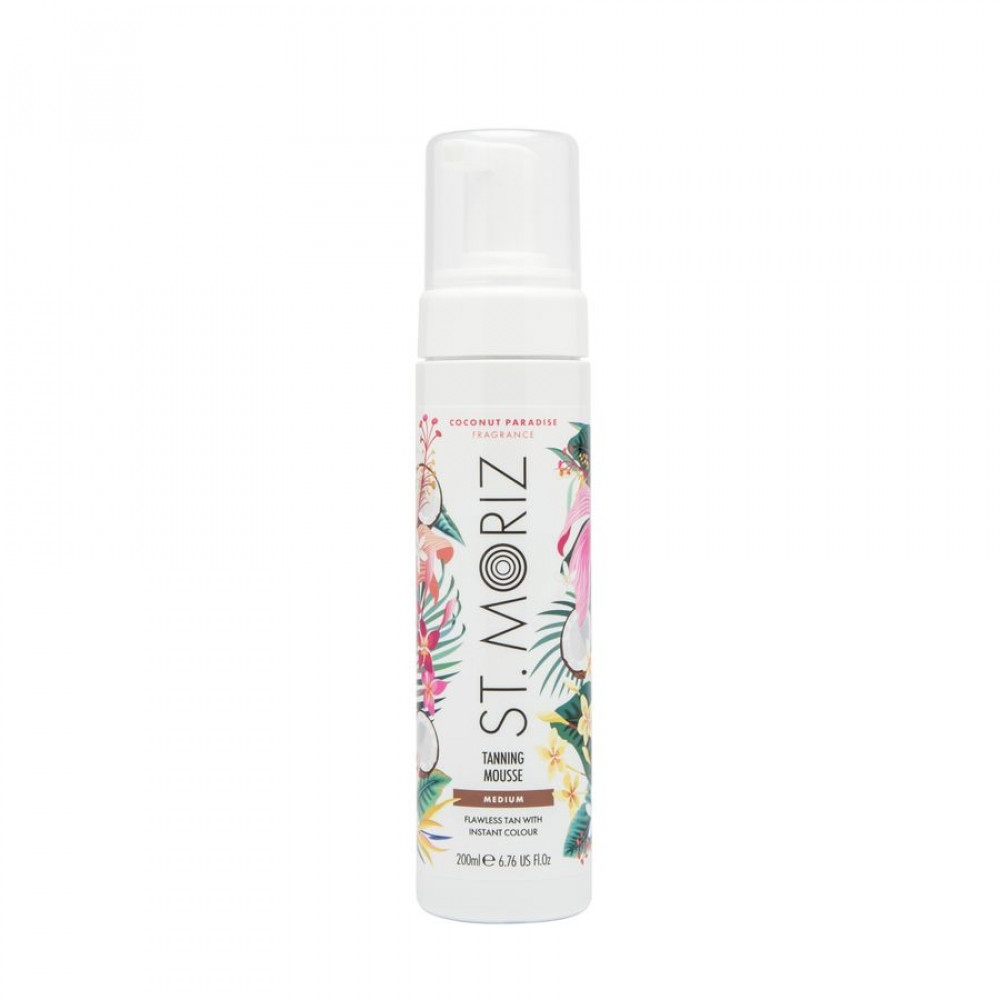 Автобронзат-мус St.Moriz Pro Medium Coconut Paradise, 200 мл