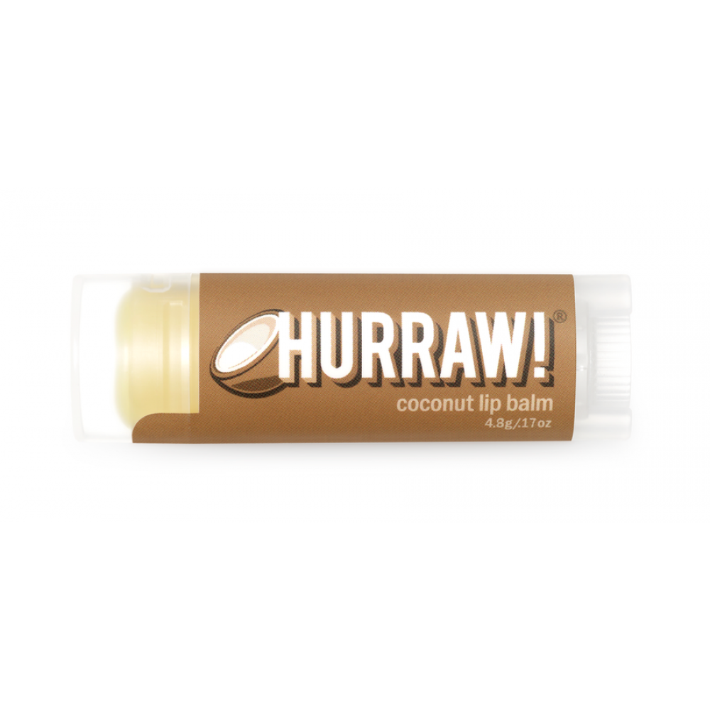 Бальзам для губ Hurraw! Coconut Lip Balm (4,8г)