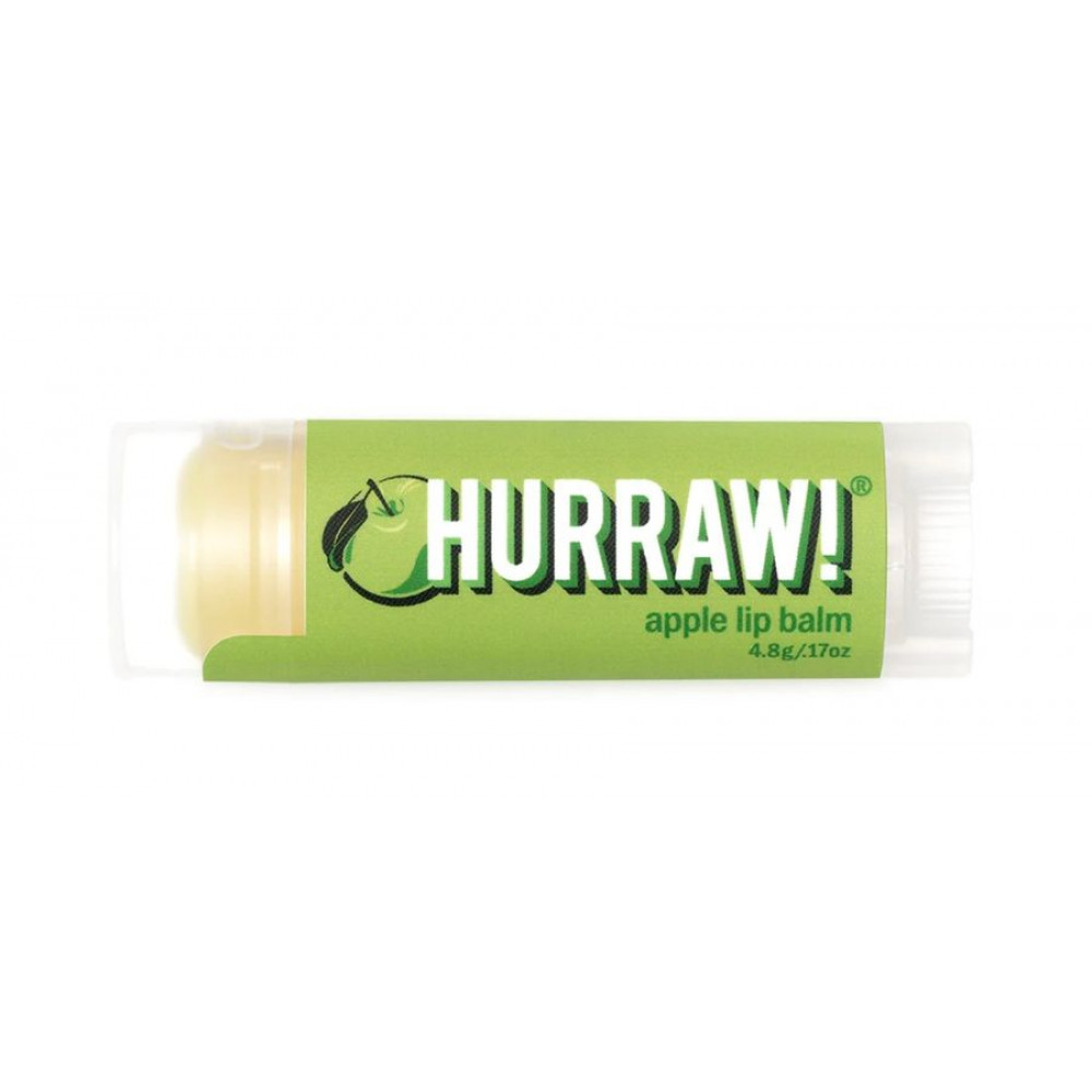 Бальзам для губ Hurraw! Apple Lip Balm (4,8г)