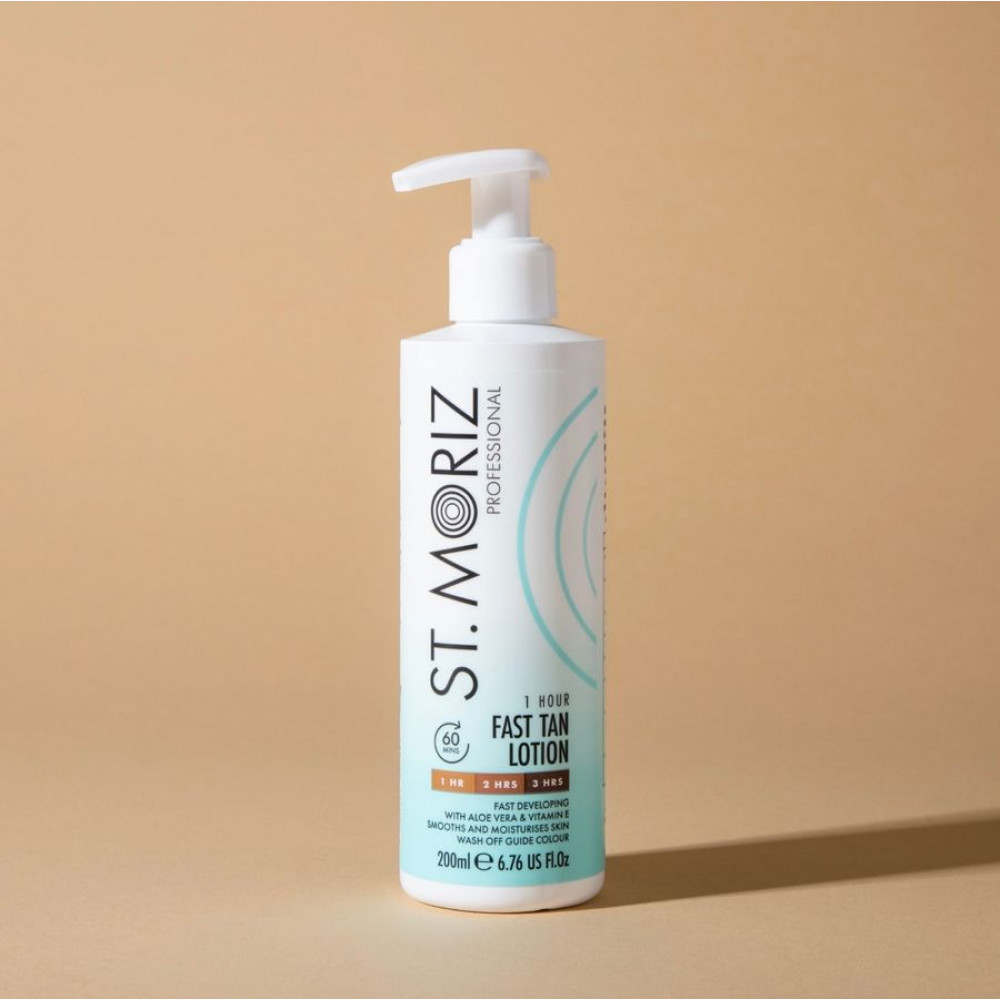 Автобронзат-лосьон для экспресс загара St Moriz Professional Fast Tan Lotion, 200 мл