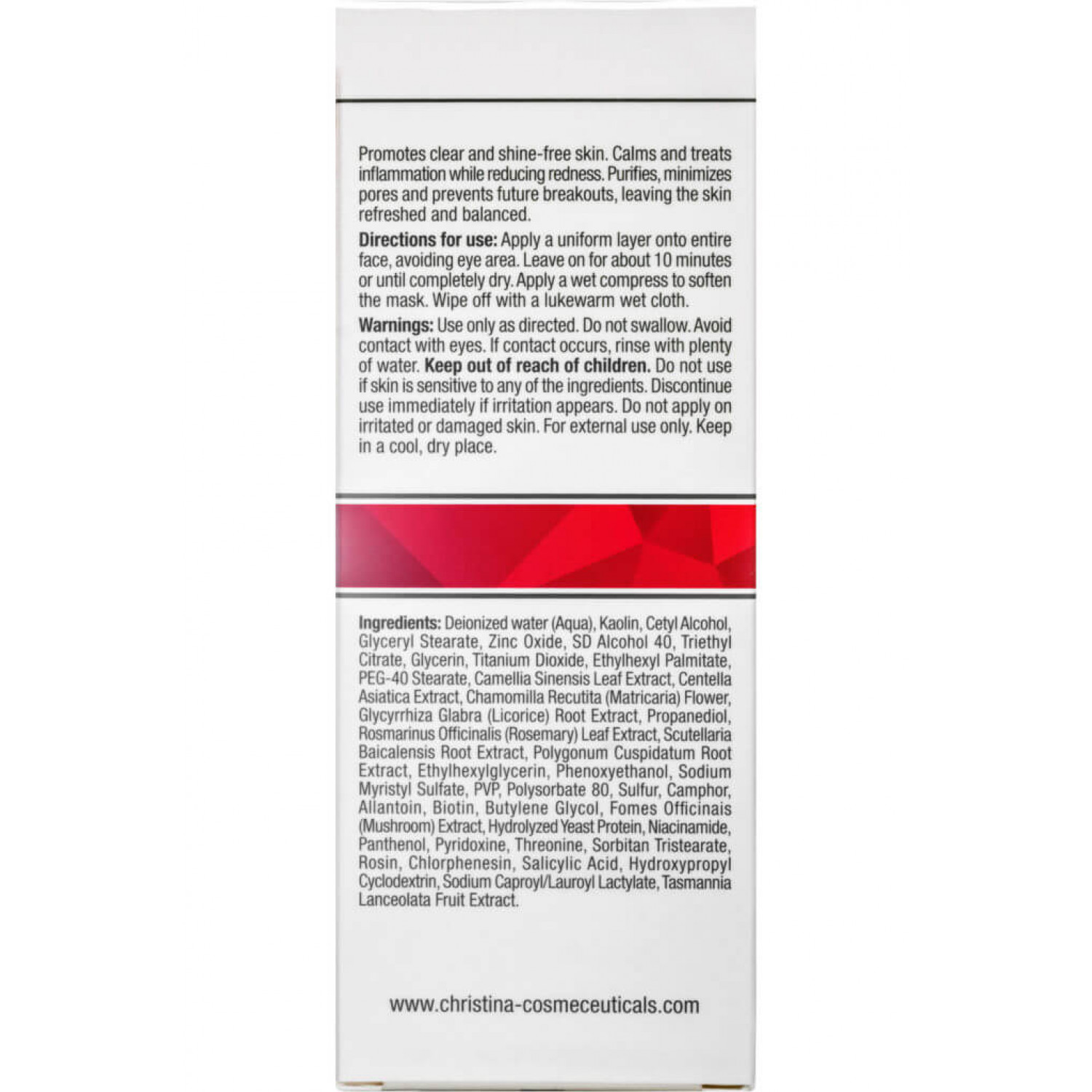 Christina Comodex Успокаивающая регулировочная маска, 75 ml НФ-00020901