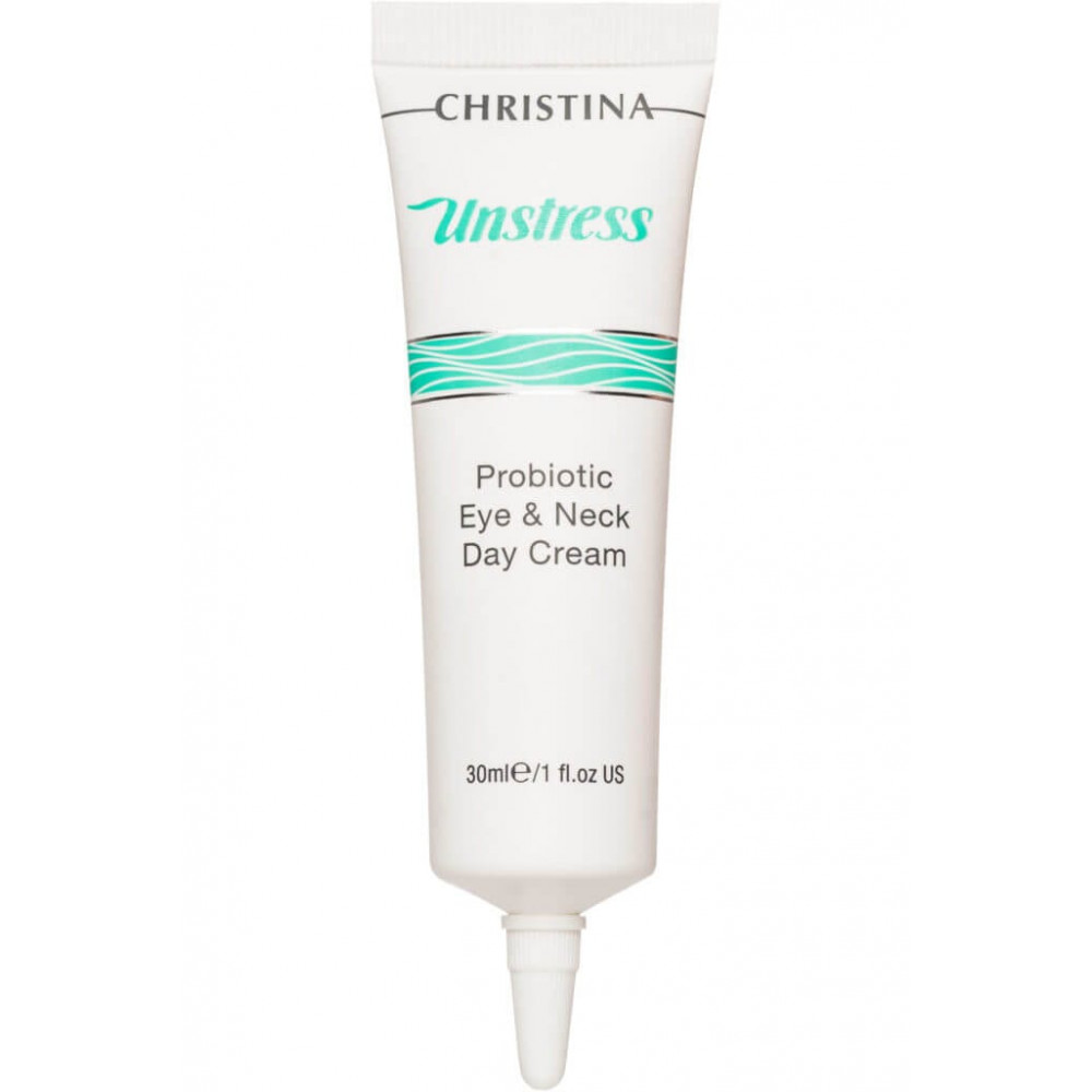 Christina Денний крем для очей та шиї Unstress Probiotic Eye & Neck Day Cream SPF 8, 30 ml