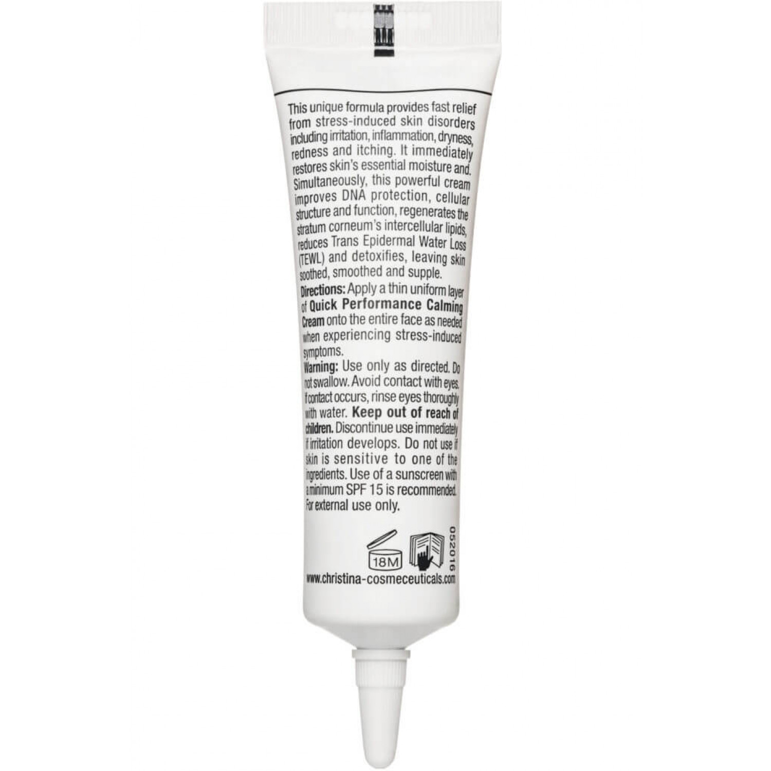 Christina Успокаивающий крем быстрого действия Unstress Quick Performance Calming Cream, 30 ml НФ-00020966